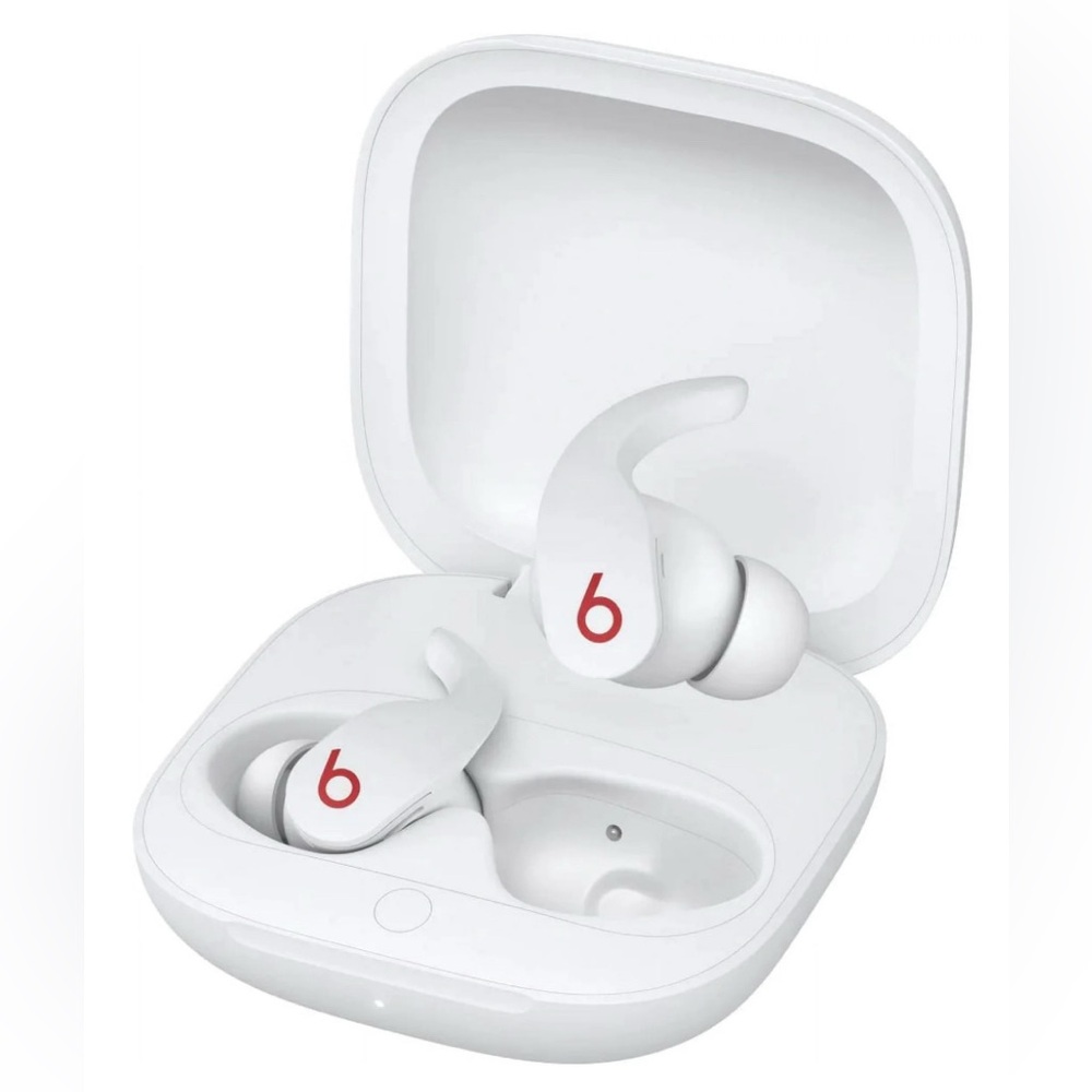 Beats fit pro white and red